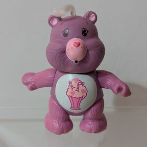 Vintage posable Care Bear Share Bear PVC figure